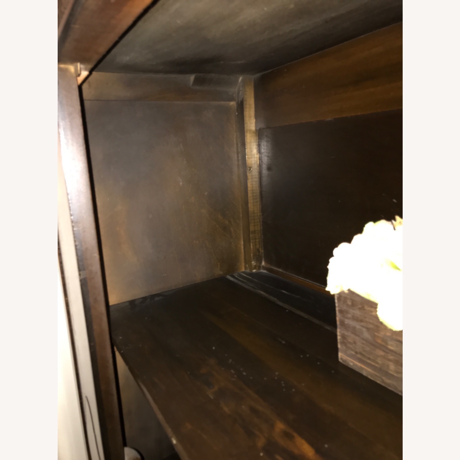 Antique Mahogany Wood Curio - image-13