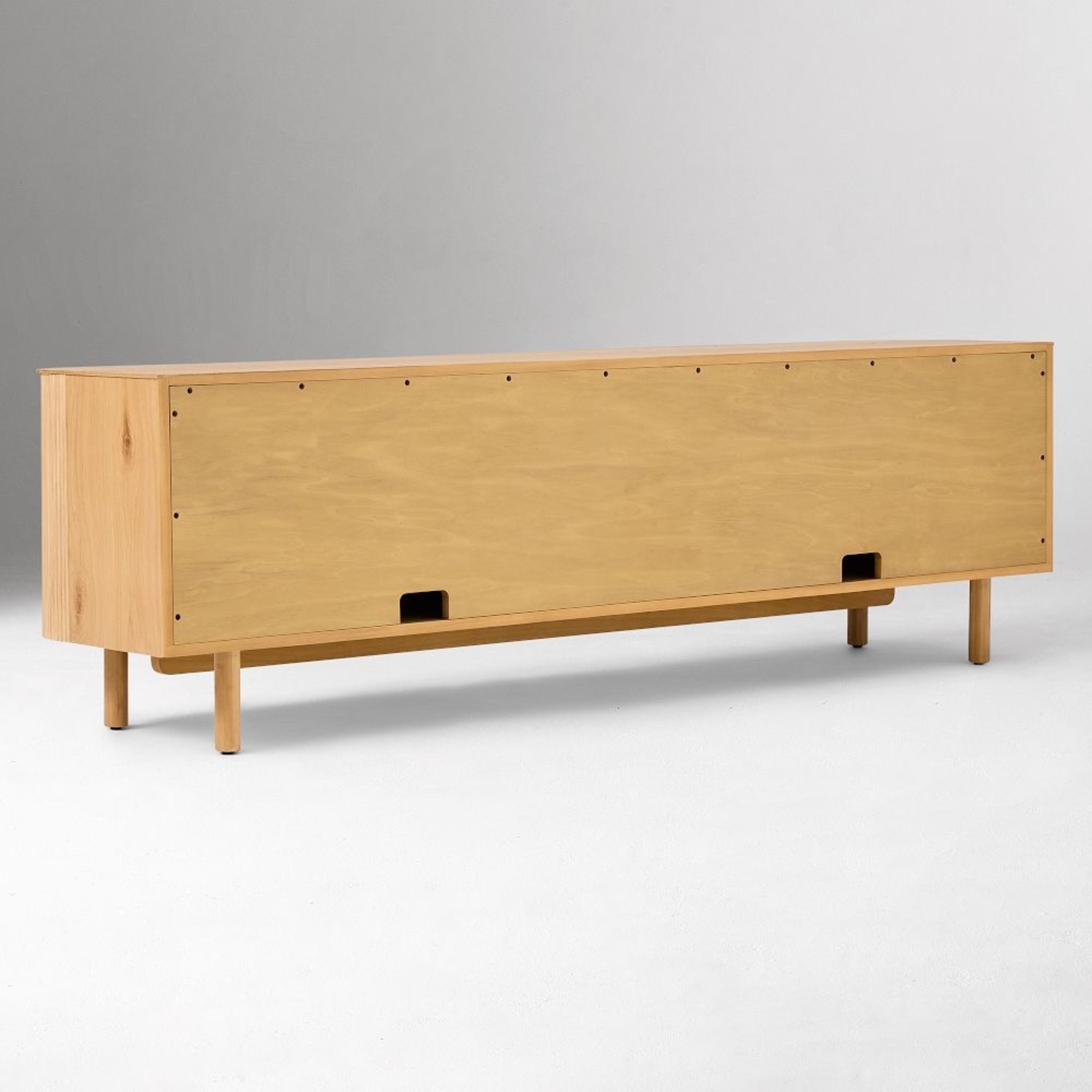 West Elm Ellington Wood Media Storage - image-4