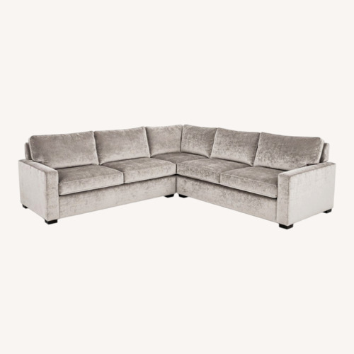 Used Mitchell Gold + Bob Williams Carson 2 Piece Sectional for sale on AptDeco