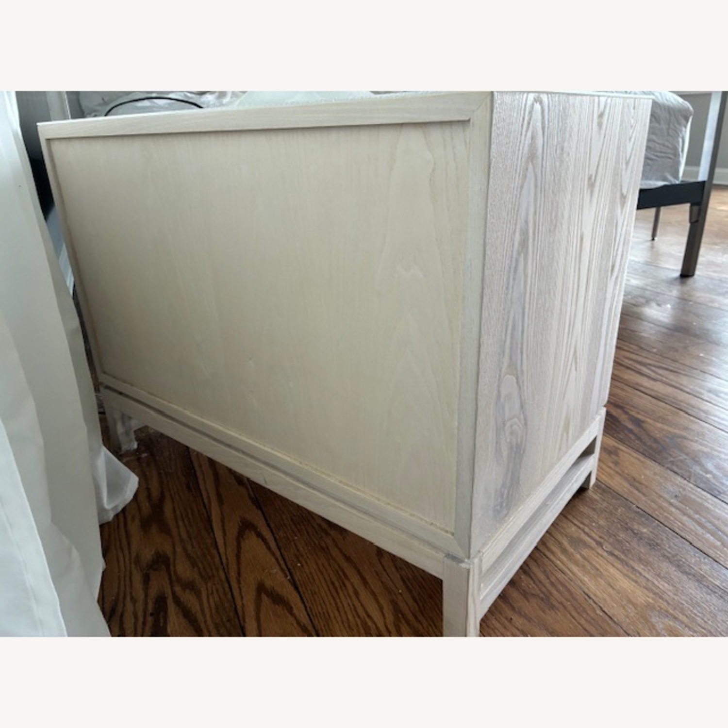 Forde Natural White Wood Nightstand - image-7
