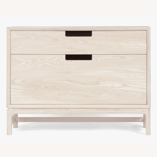 Used Forde Natural White Wood Nightstand for sale on AptDeco