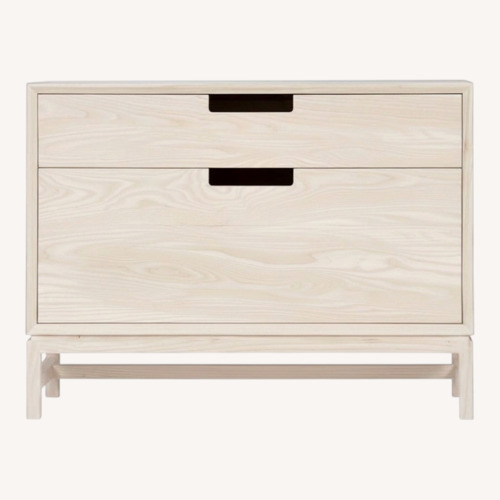 Used Forde Natural White Wood Nightstand for sale on AptDeco