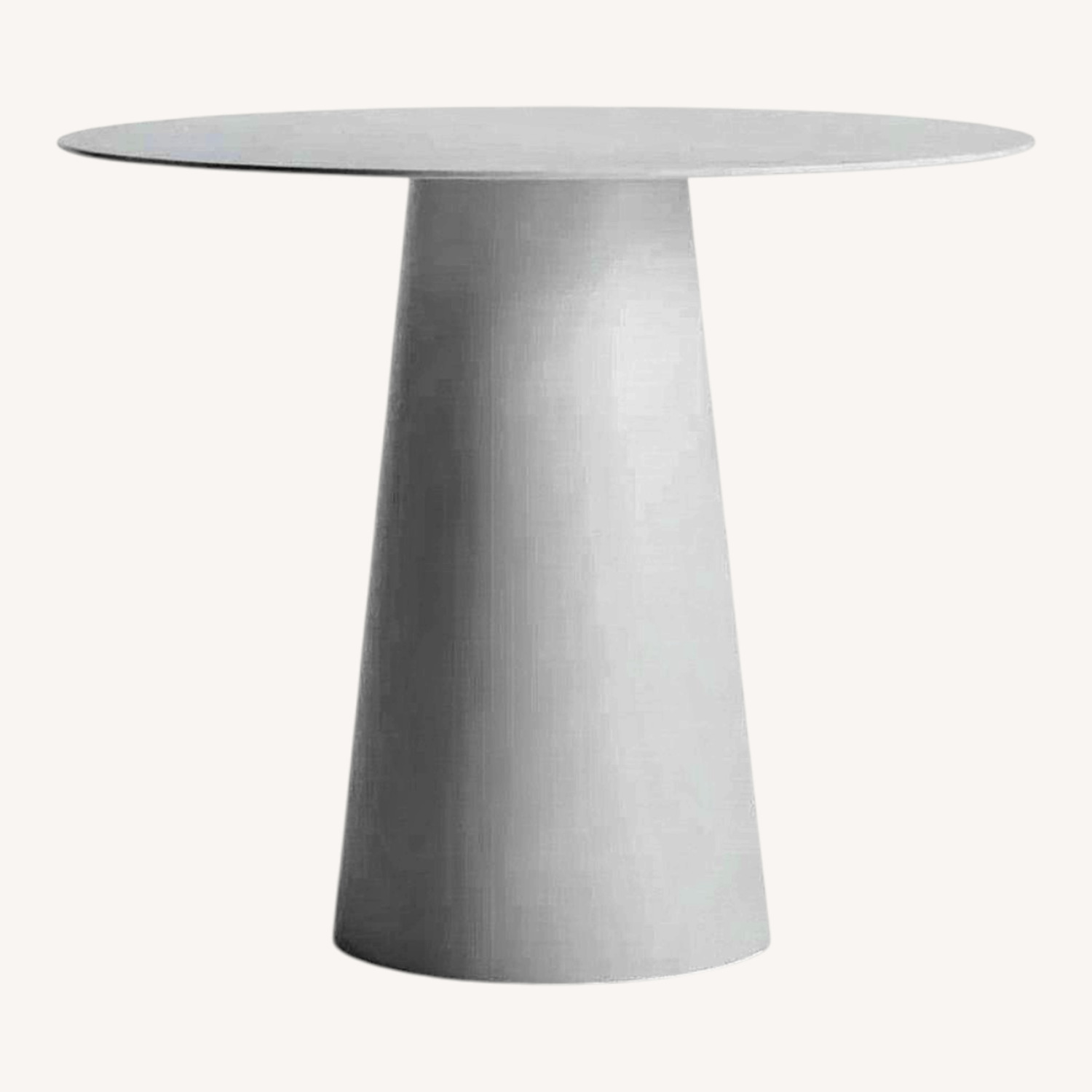 Blu Dot Circula White Metal Dining Table - image-0