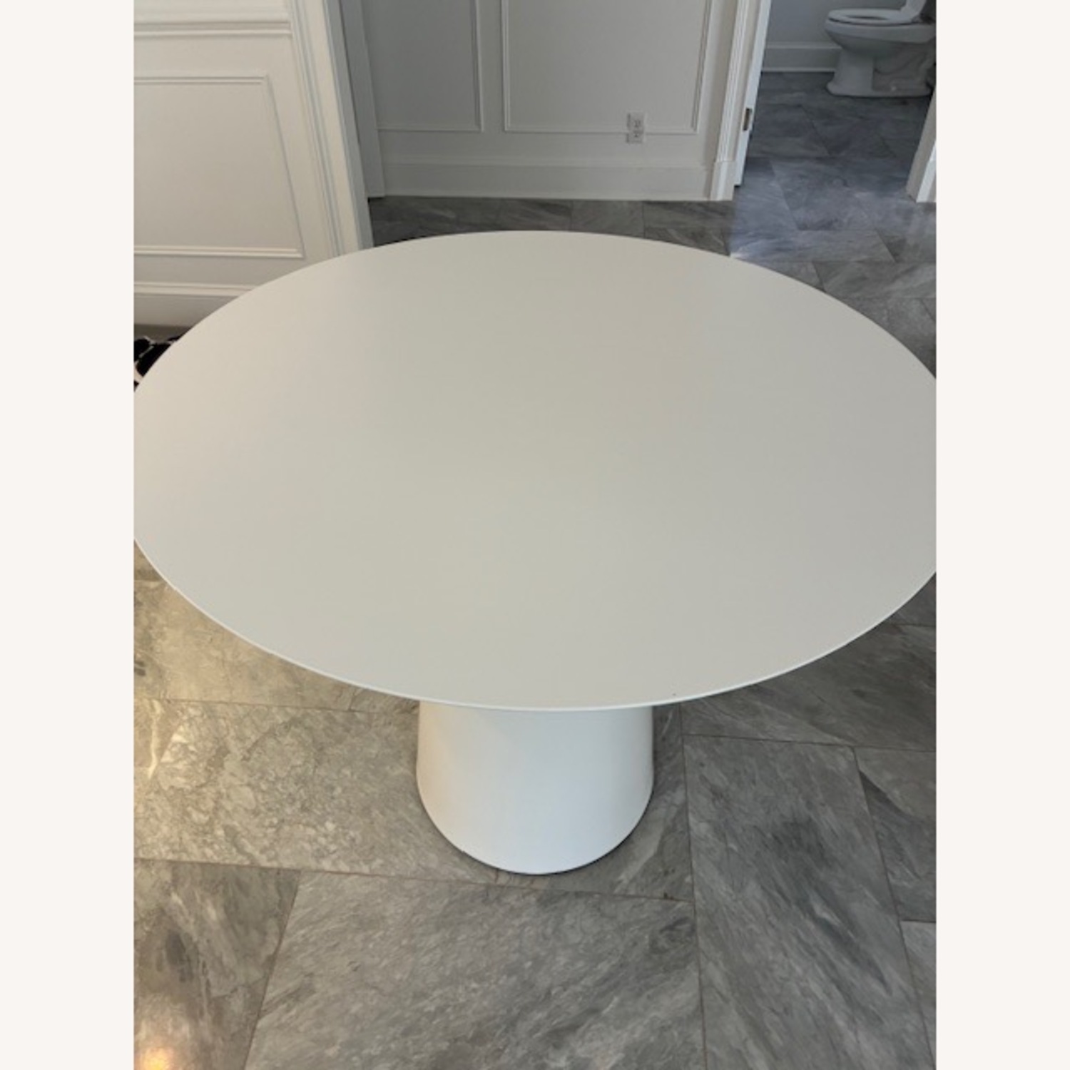 Blu Dot Circula White Metal Dining Table - image-3