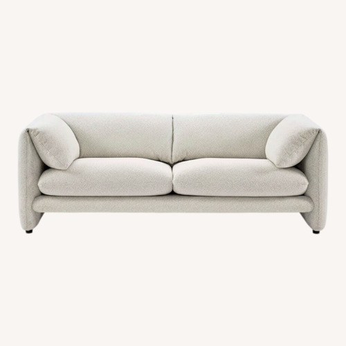 Used Castlery Lucas White Boucle 3+ Seater Sofa for sale on AptDeco