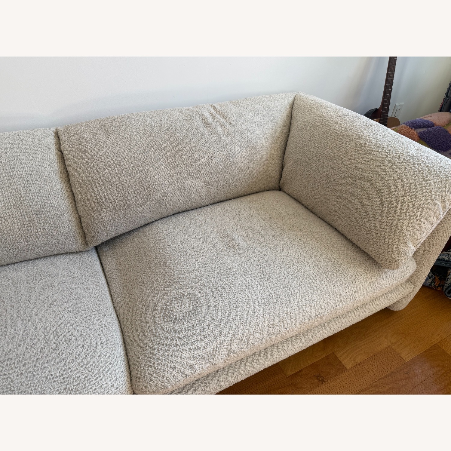 Castlery Lucas White Boucle 3+ Seater Sofa - image-5