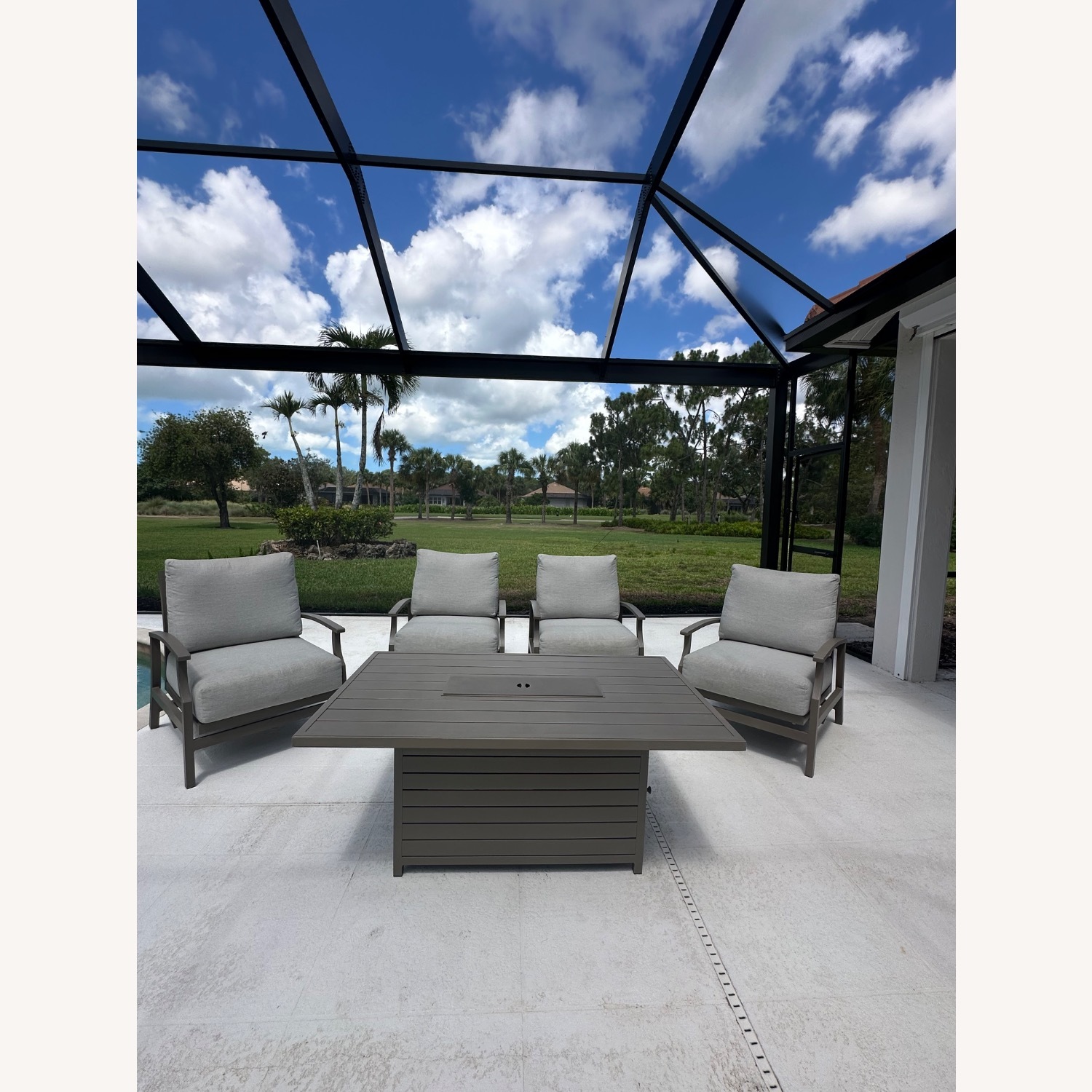 City Furniture Patio Set with Fire Table - image-2