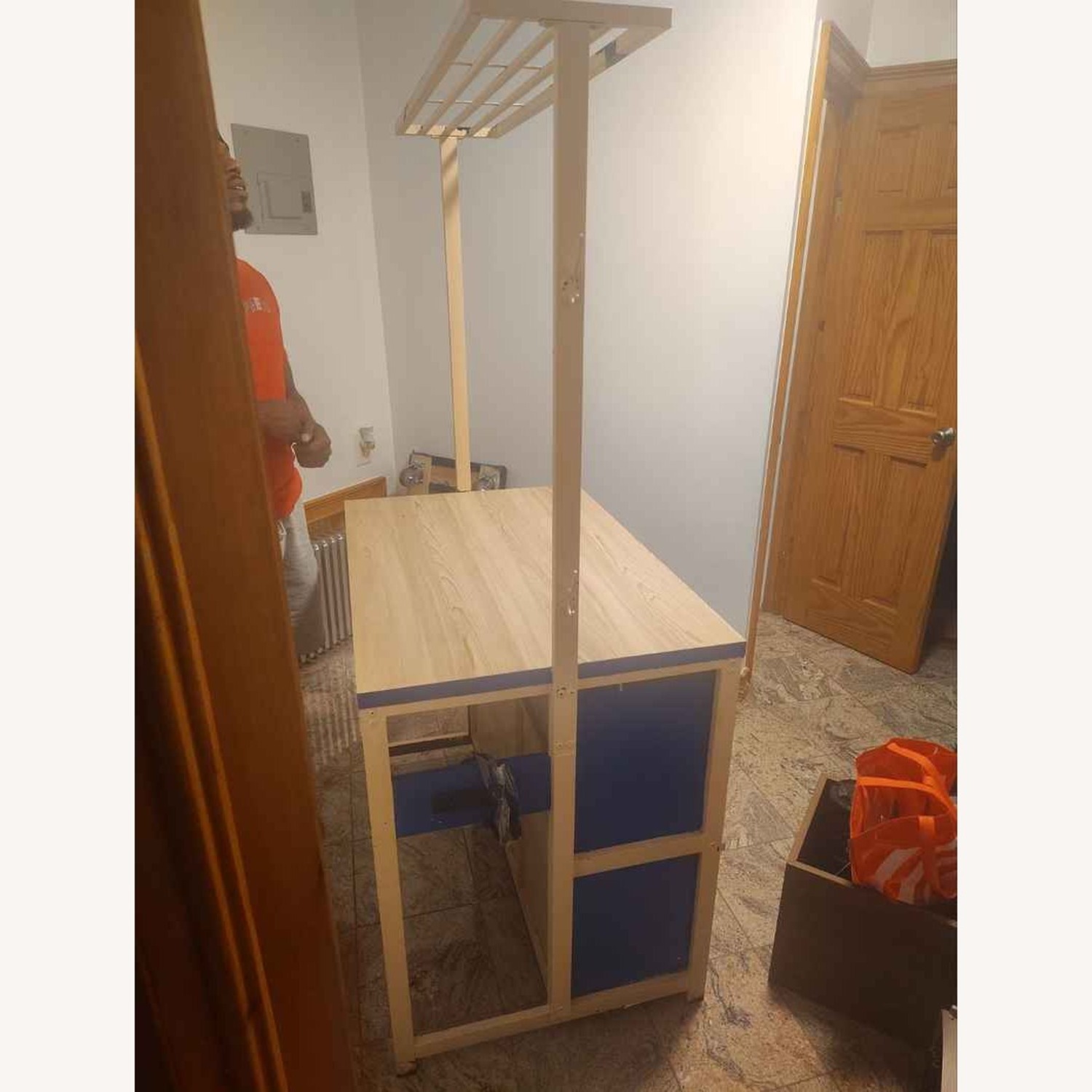 Wayfair Gracie Oaks Kitchen Island with Storage - image-1