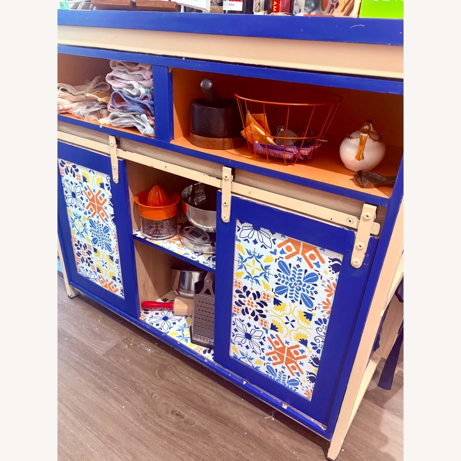 Wayfair Gracie Oaks Kitchen Island with Storage - image-6