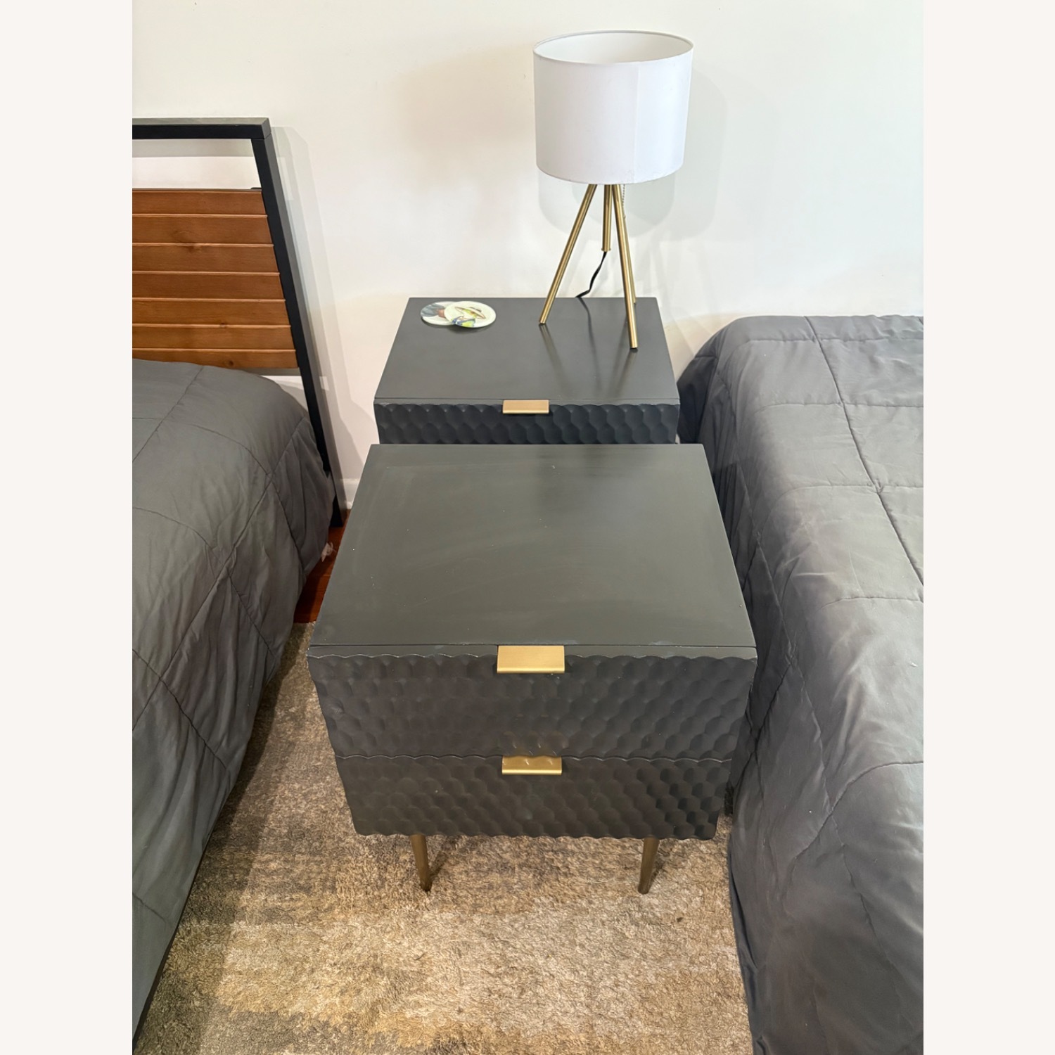 West Elm Audrey Side Tables - image-6