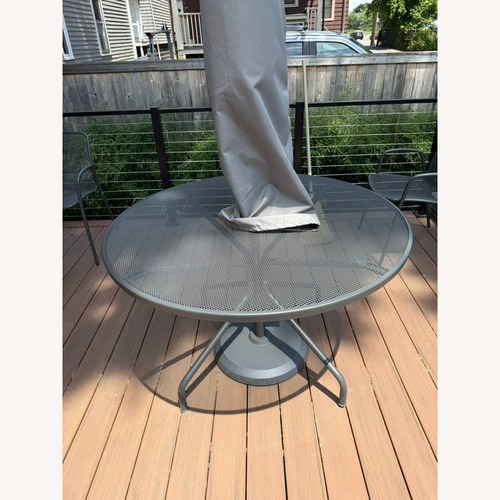 Used Room & Board Kona Natural Metal Patio Furniture for sale on AptDeco