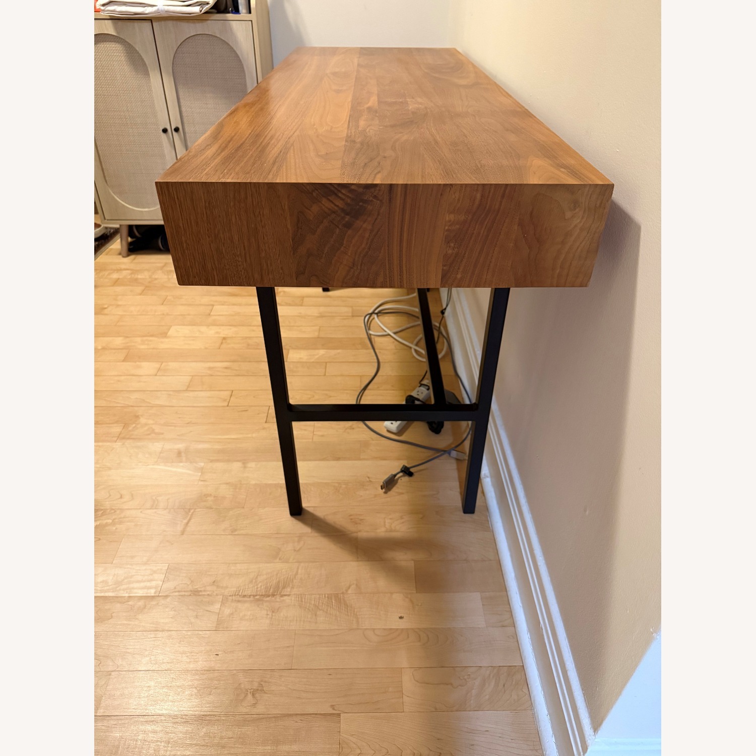 Room & Board Hudson Dark Brown Wood Desk - image-4