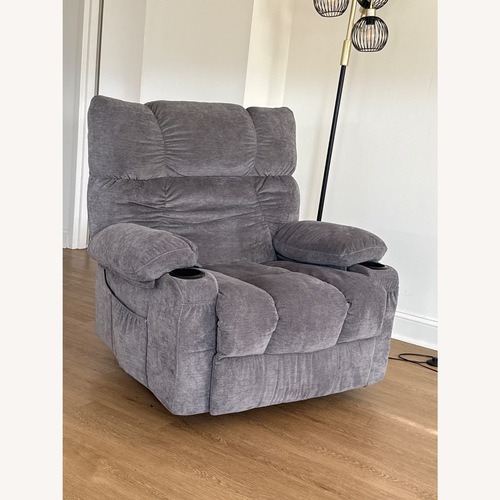Used Light Gray Recliner for sale on AptDeco