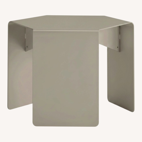 Used Room & Board Cell Silver Metal Patio Furniture for sale on AptDeco