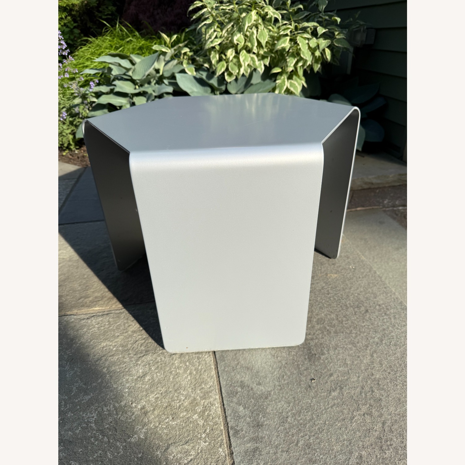 Room & Board Cell Silver Metal Patio Furniture - image-1