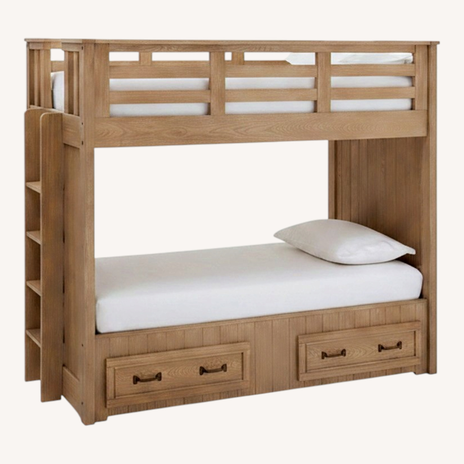 Pottery Barn Kids Belden Twin Over Twin Bunk Bed - image-0
