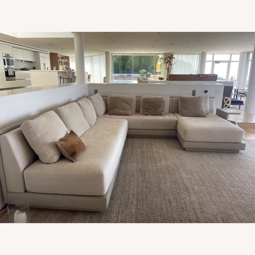 Used A. Rudin Light Gray Fabric 3+ Piece Sectional for sale on AptDeco