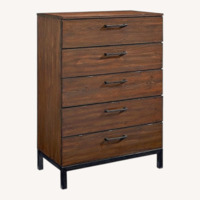 Magnolia Dark Brown Wood Chest