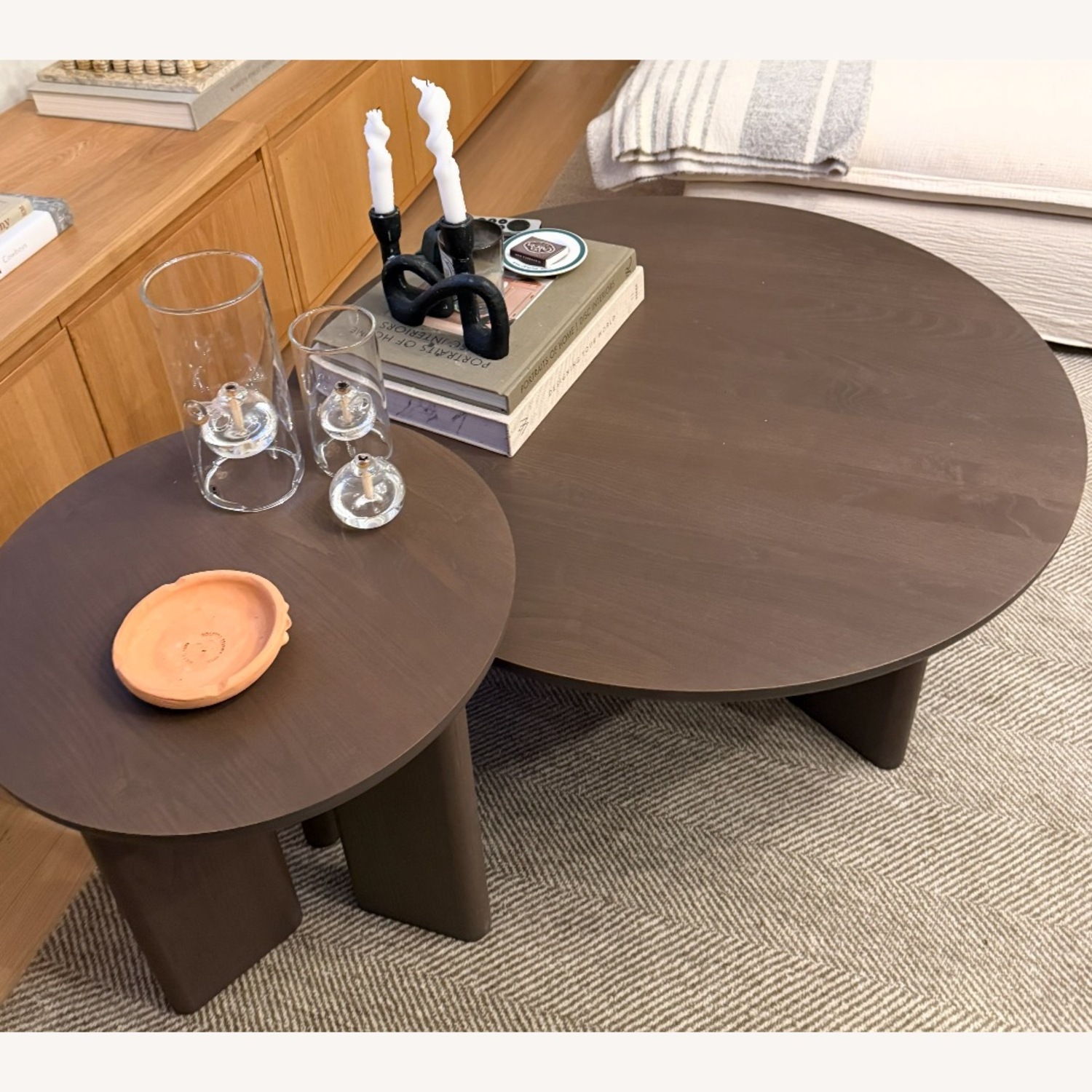 Maiden Home Morro Dark Brown Wood Coffee Table - image-2