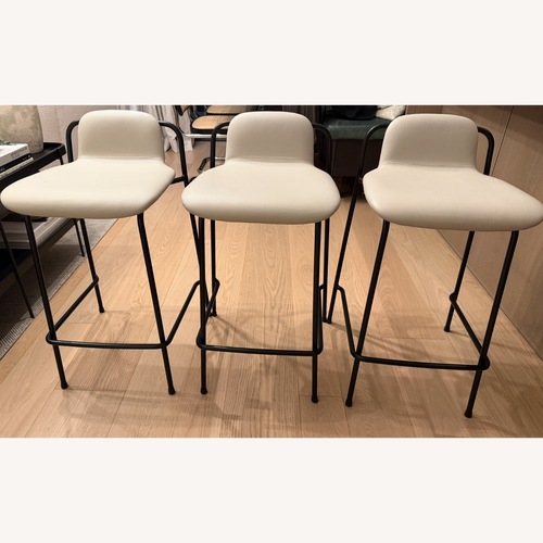 Used Normann Copenhagen Natural Leather Stools for sale on AptDeco