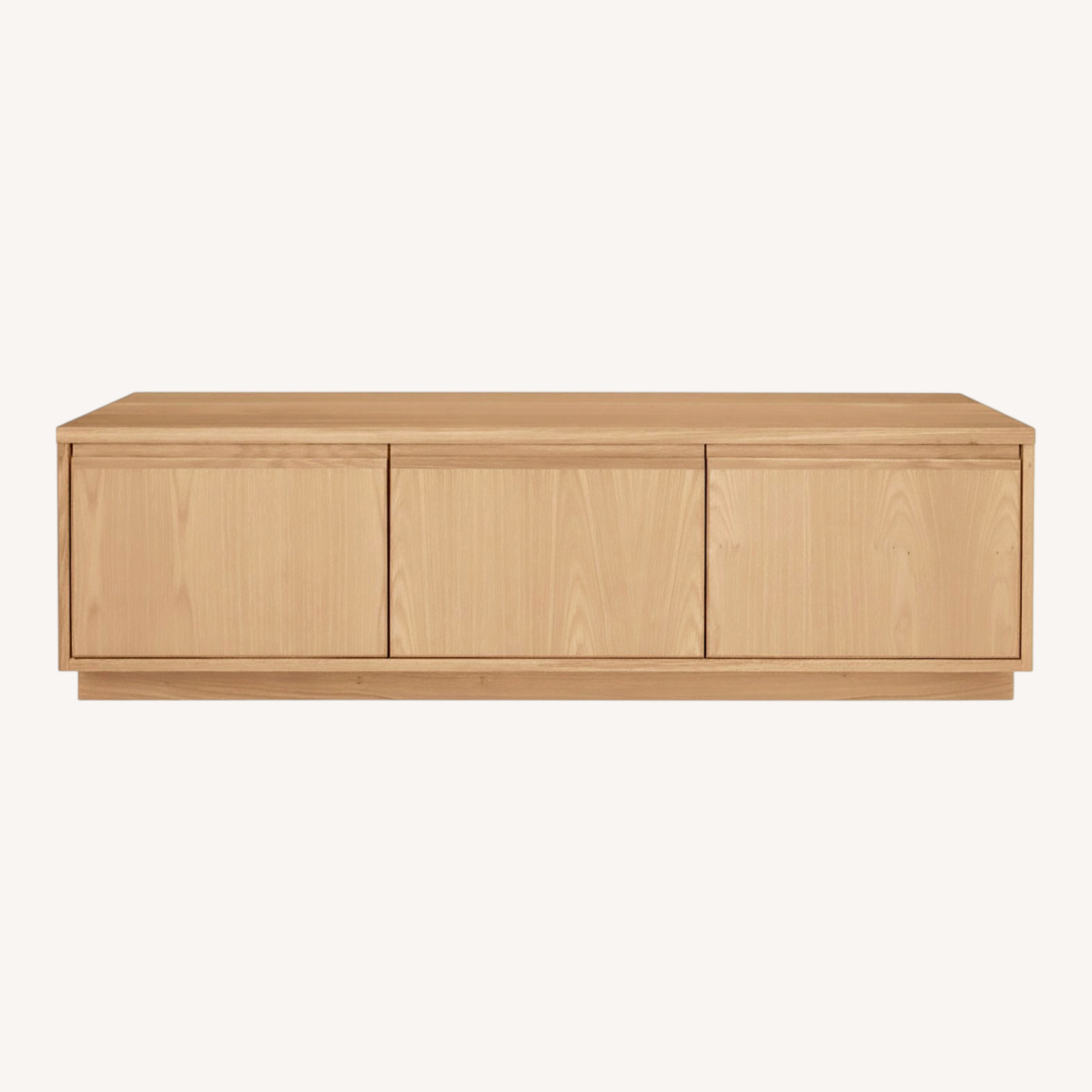 Room & Board Keaton Natural Wood Media Storage - image-0