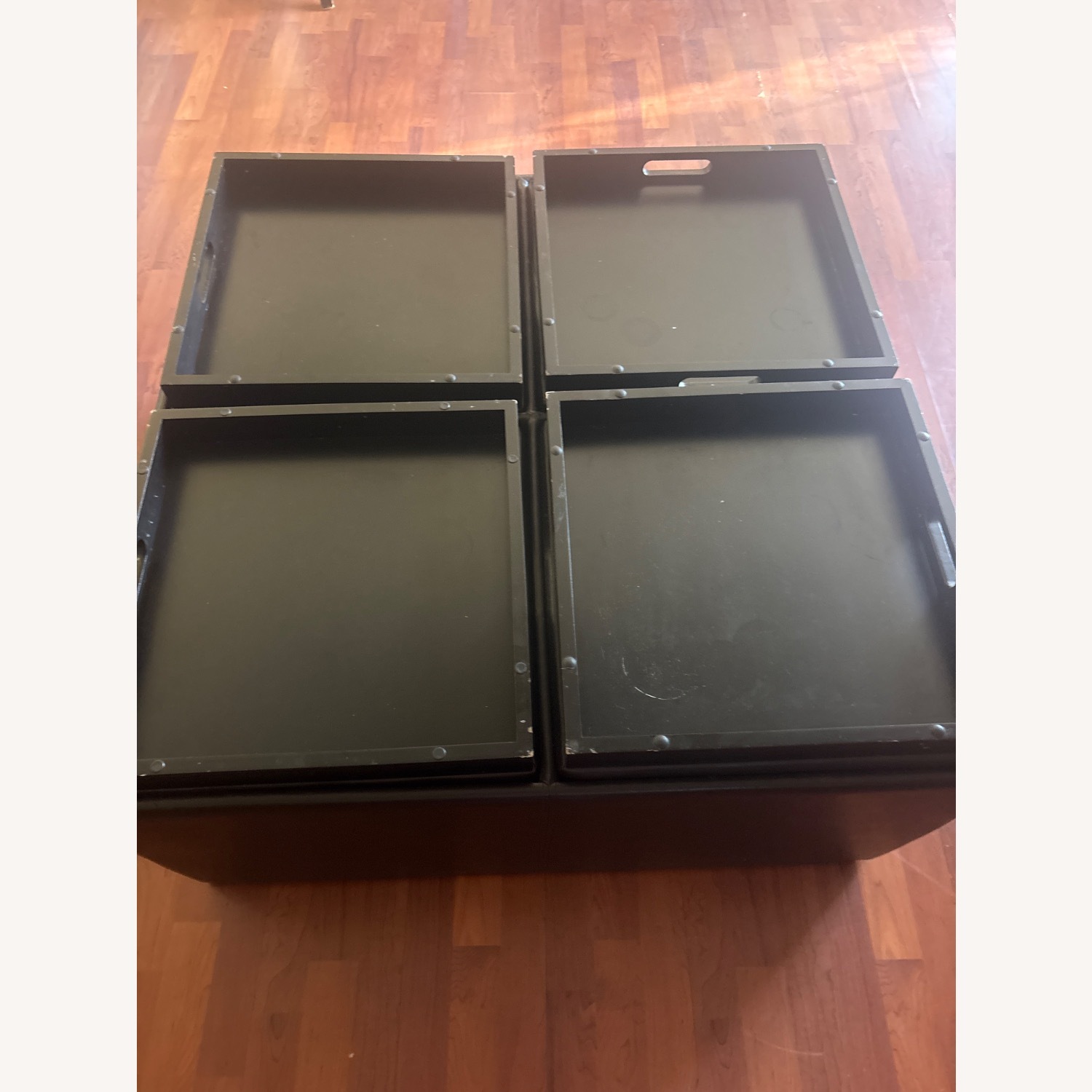 Dark Brown Coffee Table - image-2