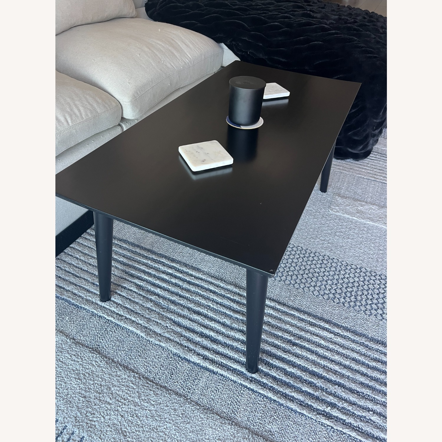 Black Coffee Table - image-1