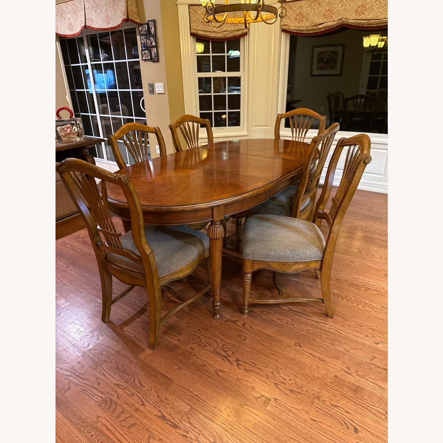 Drexel Dark Brown Wood Dining Set - image-2