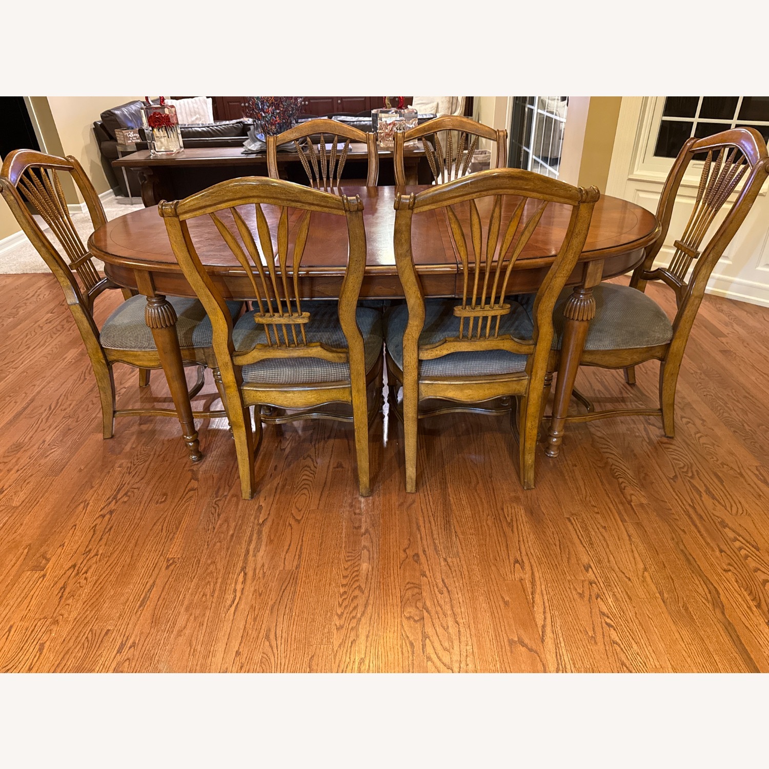 Drexel Dark Brown Wood Dining Set - image-6
