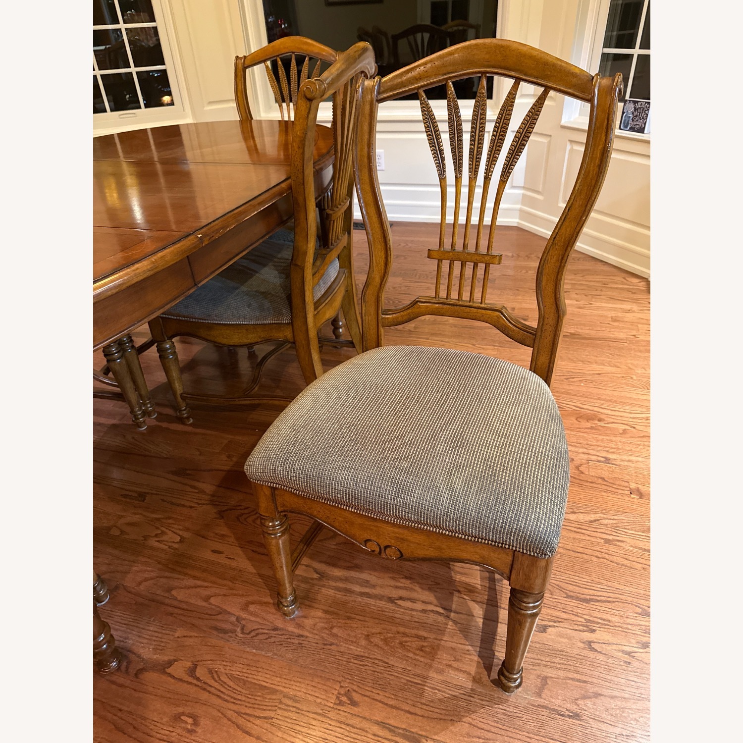 Drexel Dark Brown Wood Dining Set - image-5
