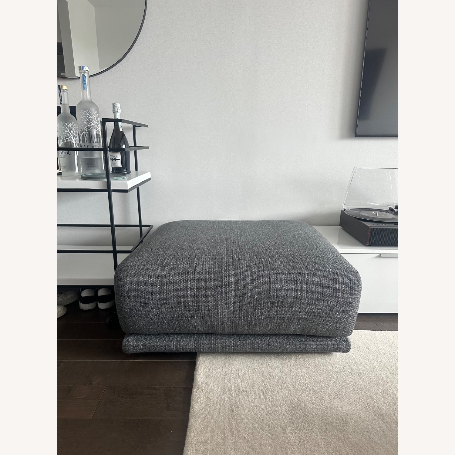 Case Furniture Kelston 115” Dark Gray 3+ Seater Sofa - image-5