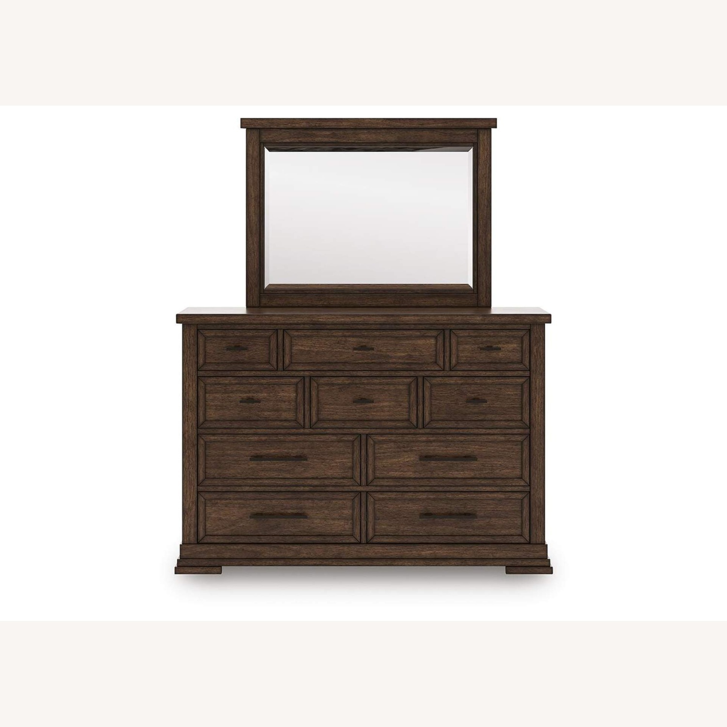 Ashley Furniture Taffenbrook Wood Dresser + Mirror - image-4