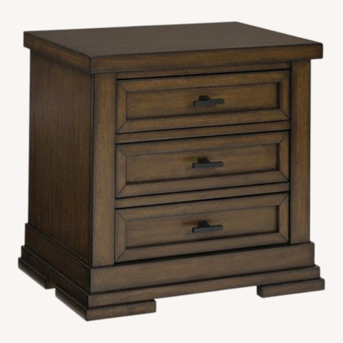 Used Ashley Furniture Taffenbrook Wood Nightstand for sale on AptDeco