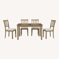 Ashley Furniture Taffenbrook Calmoro Dining Table + Chairs