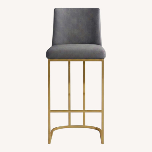 Used Wade Logan Pink Velvet Stools for sale on AptDeco