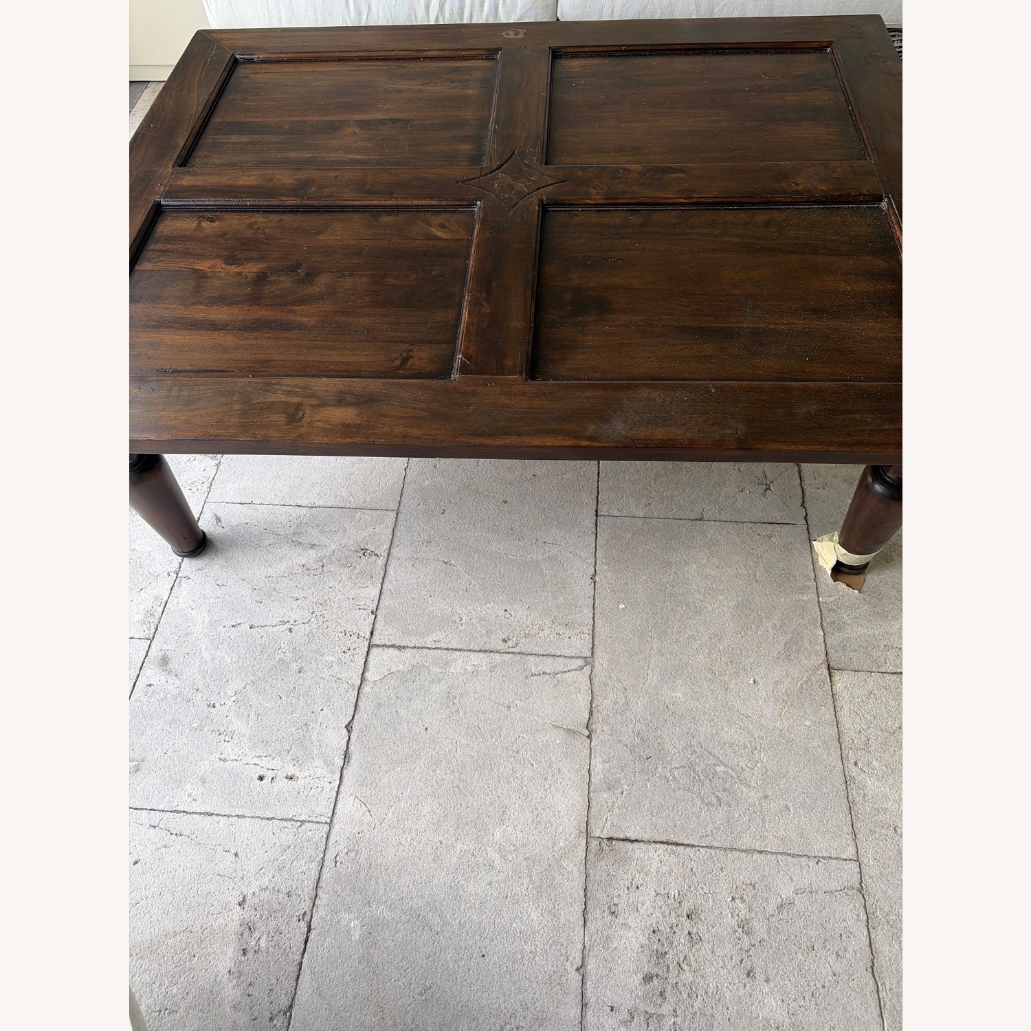 Dark Brown Coffee Table - image-2