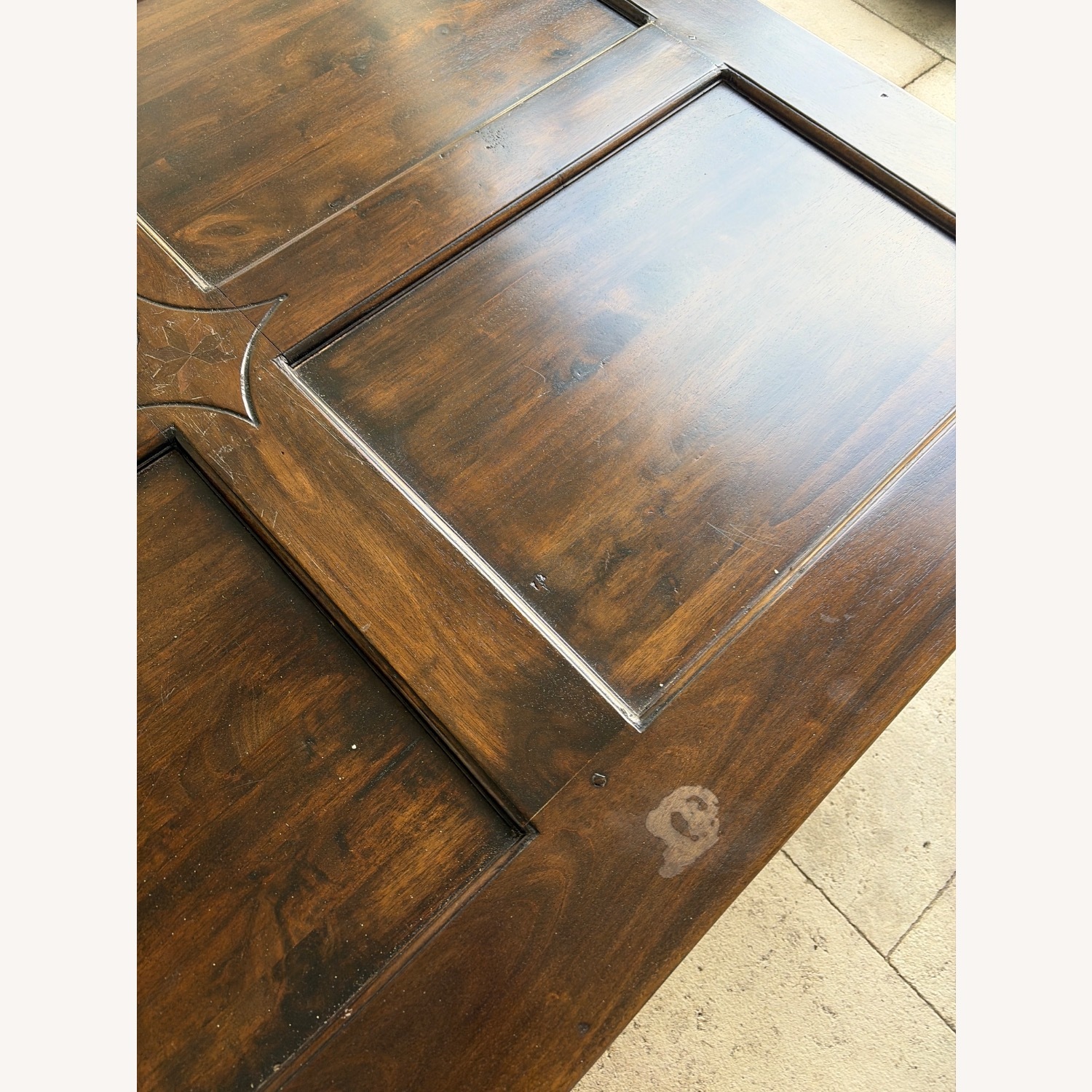 Dark Brown Coffee Table - image-4