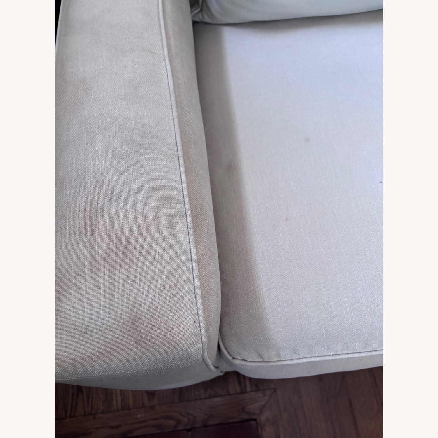 Pottery Barn Pearce Natural 2 Seater Sofa - image-2