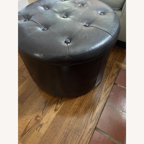 Used Overstock Ottoman  for sale on AptDeco