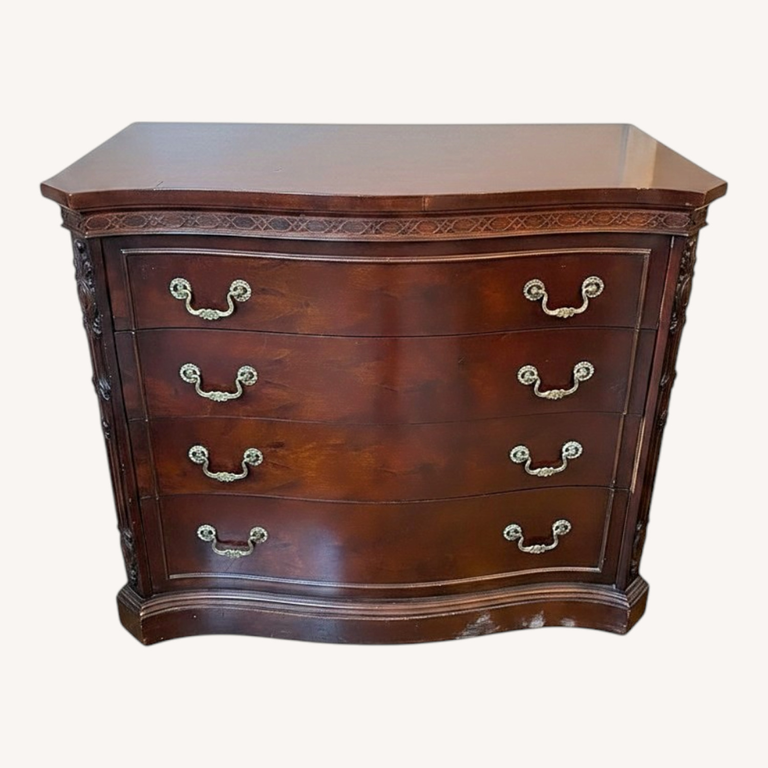 J.B. Van Sciver Co. Serpentine Chest - image-0