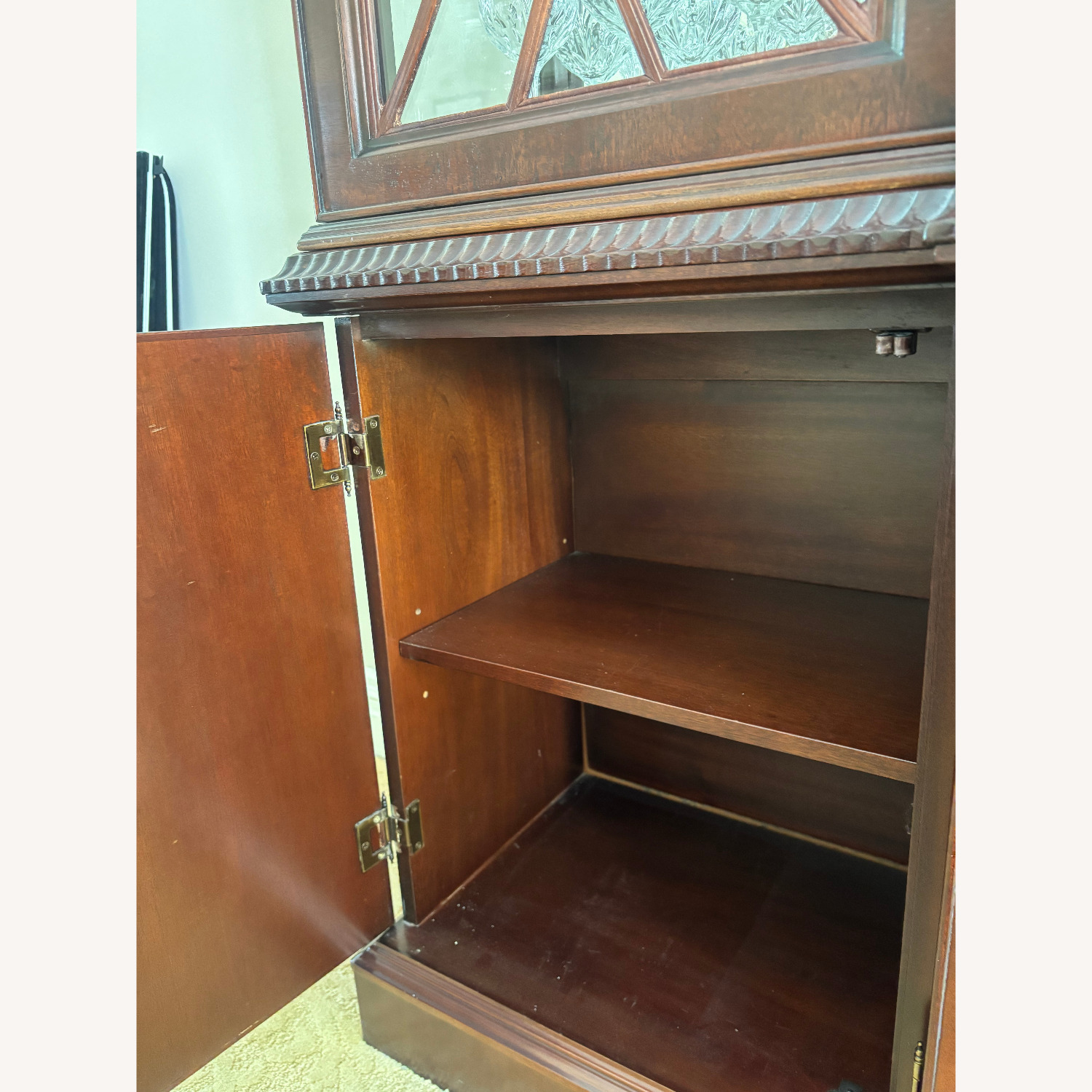 Bernhardt Furniture Dark Brown Wood Sideboard - image-6