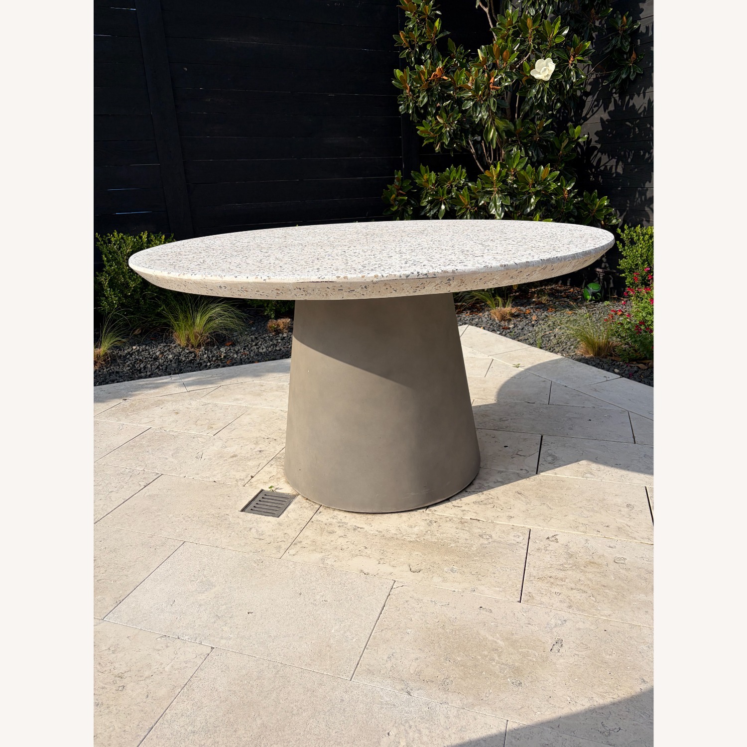 Arhaus Edgewater Outdoor Terrazzo Dining Table - image-2