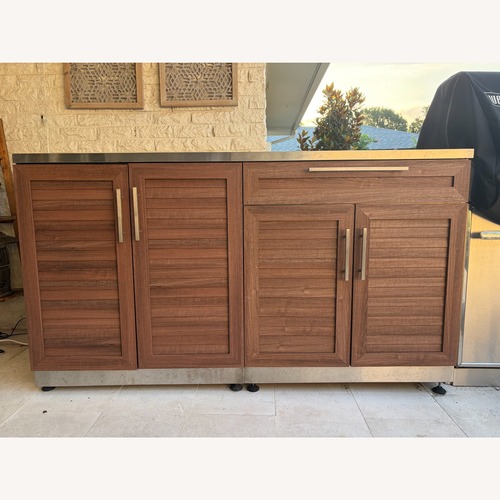 Used NewAge Grove 3-piece Outdoor Kitchen for sale on AptDeco