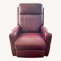 La-Z-Boy Red Leather Recliner