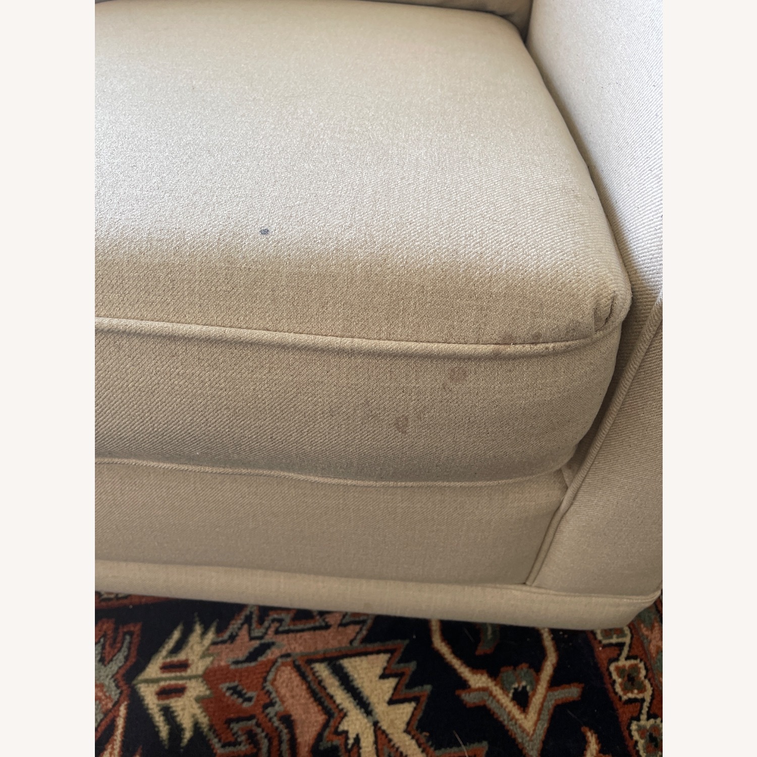 La-Z-Boy Kennedy Light Gray Fabric Loveseat - image-4