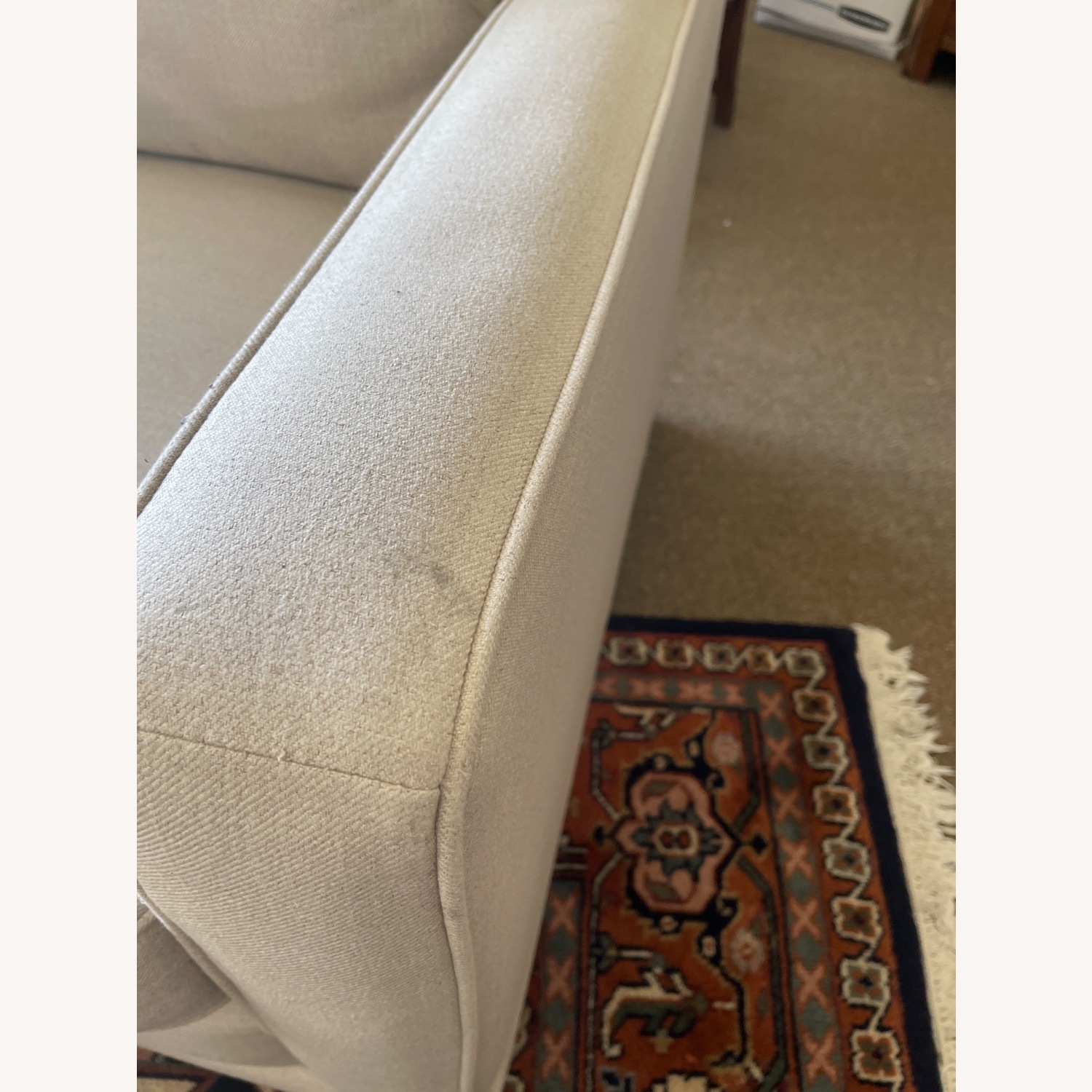 La-Z-Boy Kennedy Light Gray Fabric Loveseat - image-5