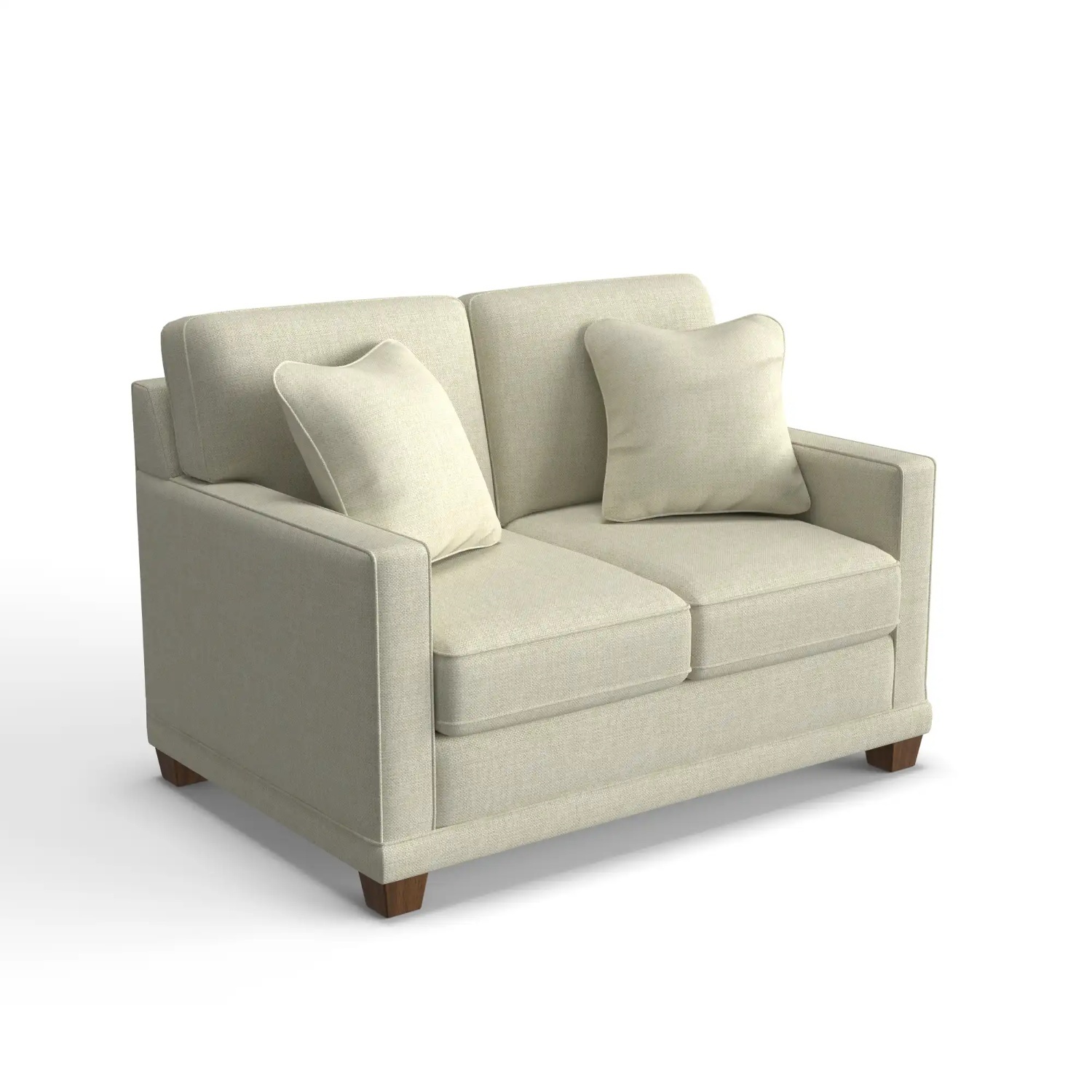 La-Z-Boy Kennedy Light Gray Fabric Loveseat - image-6