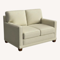 La-Z-Boy Kennedy Light Gray Fabric Loveseat
