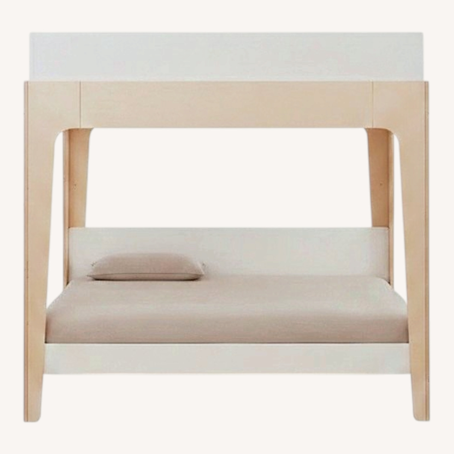 Oeuf Perch Bunk Bed White Wood Bunk Bed - image-0