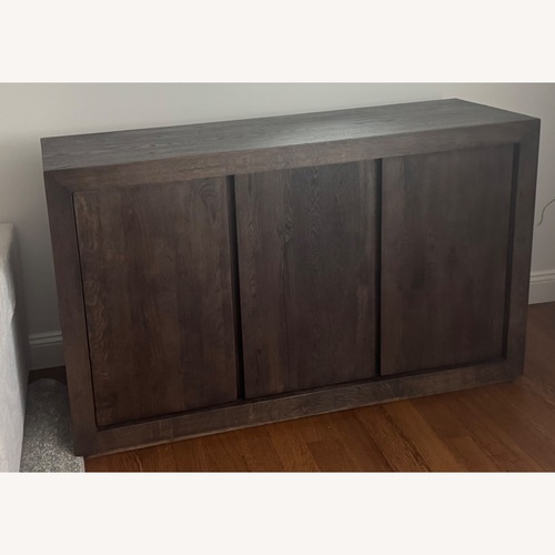 Used Restoration Hardware Reclaimed Oak Panel Triple-Door Sideboard for sale on AptDeco